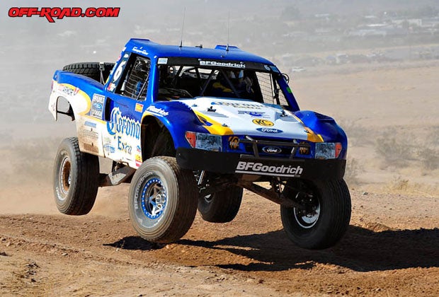 Steve Sourapas earned the Trick Truck victory at the Bluewater Desert Challenge, backing up his win at the first running of the race last year. 