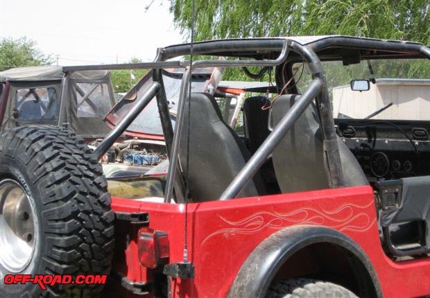 After checking the bracket against the rack, youll need to make sure it also fits the Jeep properly.