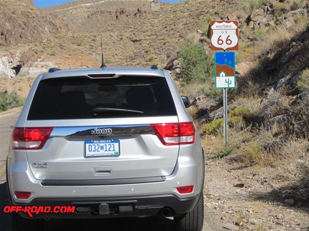 Like I said, we really enjoyed driving Historic Route 66 in the comfortable Grand Cherokee.