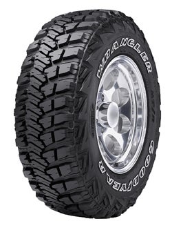 Goodyear 35-inch 12.50/17 MT/R with Kevlar tires will provide traction for the 4.56:1 gears and ARB lockers. Beadlocks allow us to drop the air pressure much lower if necessary without worrying about losing the bead.
