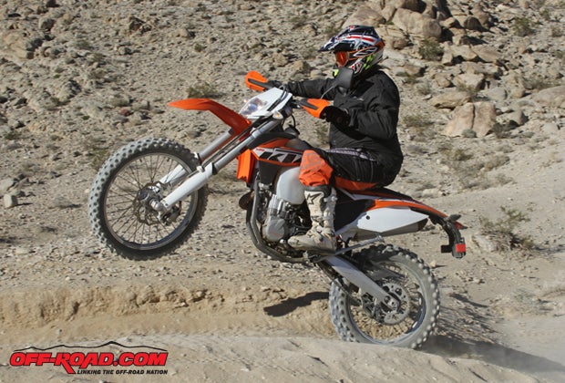 The KTM 500 EXC offers a great blend of power, precision and handling, putting it at the top of the Open-class dual-sport bikes on the market. 