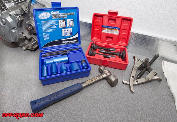 Tools for bearing removal can be very simple or complex.