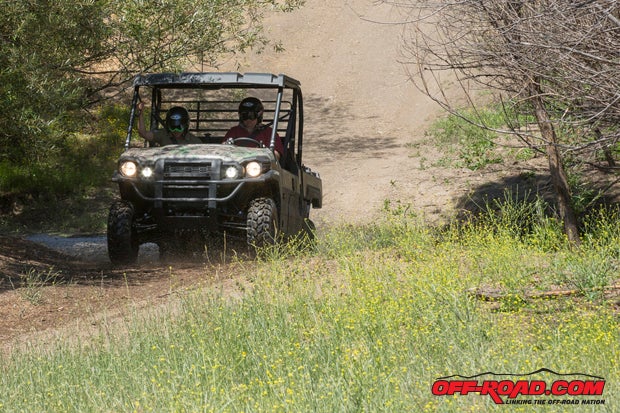 We were able to test drive the new Kawasaki Mule in the wine country of Central California in Paso Robles. 