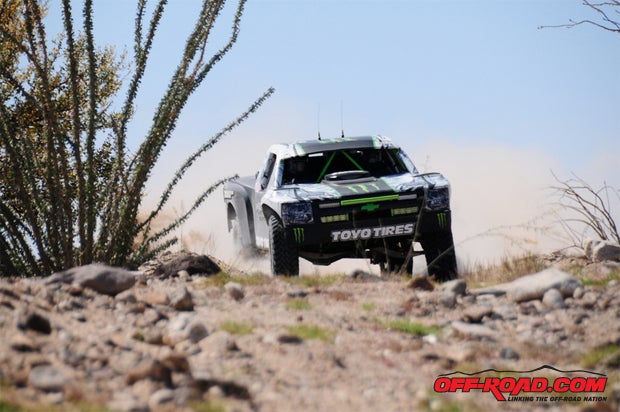 BJ Baldwin wasn't very happy with his performance in San Felipe, yet it still netted him a second-place finish. 