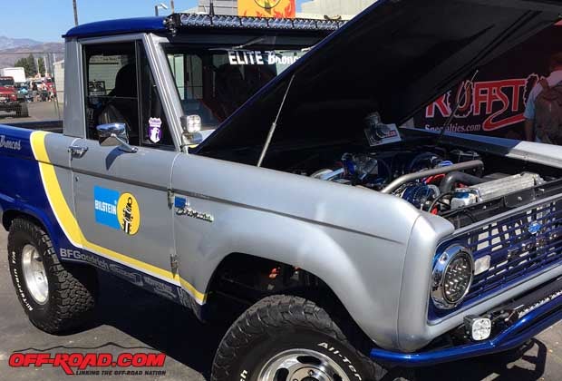 This Bilstein Ford Bronco build was just one of the many rigs that stood out inside the show, but we also saw some pretty cool stuff just in the parking lot.