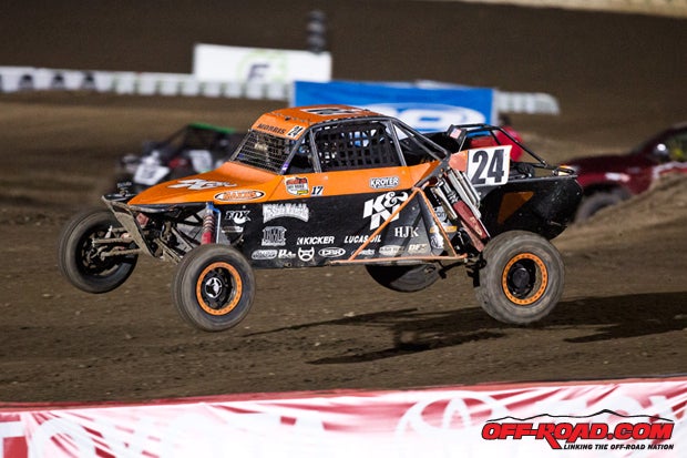 Not only did Bradley Morris earn the Round 10 win in Pro Lite, but he also took top honors in Pro Buggy on Sunday. 