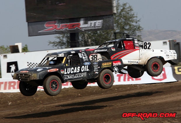 Brian Deegan (38) and Chris Brandt (82) were back at it again in Round 6. 