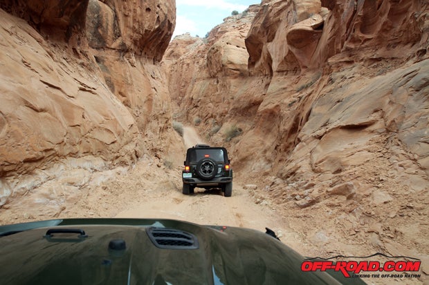 It's canyons like this that make Moab a magical place to explore in a 4x4.