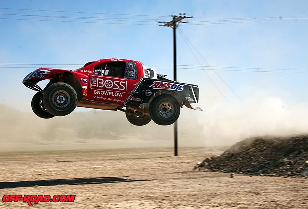 Aside from driving Nissan's 2012 trucks and SUVs, team driver Chad Hord showed to wow journalists with his Pro 2WD short-course racetruck. Along with Hord, Nissan also supports Casey Currie and Brad Lovell in the TORC short-course off-road series. 