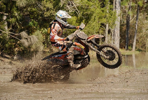 Charlie Mullins earns the first GNCC win of the year. Photo: Harlan Foley, KTM Images
