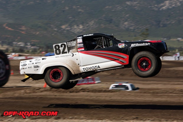 Chris Brandt held the early lead in Pro Lite at Round 5. 