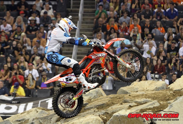 Cody Webb had an impressive showing at X Games by finishing second in the final.