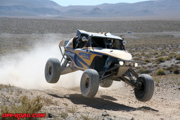 Along with the Vildosola family, another father-son team earned a great finish at Vegas to Reno, as Steve and Ray Croll took second in Class 1500. 