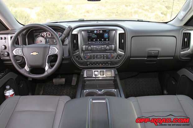Ergonomically and esthetically, the Silverados dash layout is easy to navigate and use and its easy on the eyes.