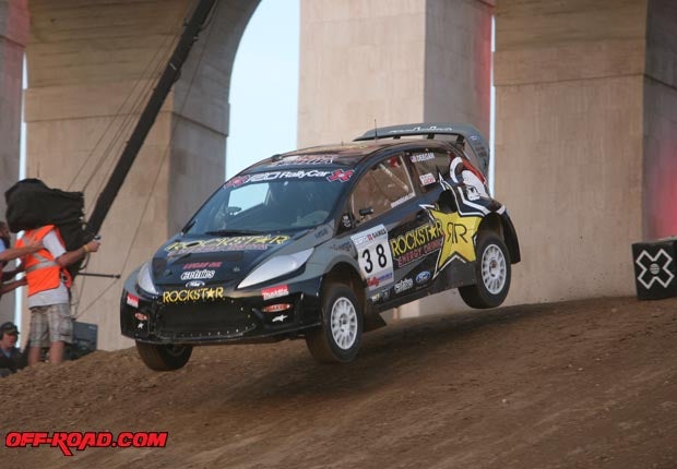 Brian Deegan said he didn't expect much from himself in rally, yet he managed to win two silver medals in both events. 