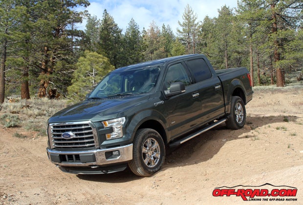 For 2015, Ford is offering a small-displacement 2.7-liter EcoBoost V6 in its new F-150.