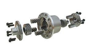 Eaton's Detroit Truetrac is a gear-driven limited-slip differntial that remains open until a loss of traction occurs.