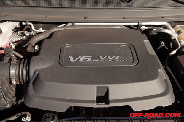 The 3.6-liter V6 provides improved fuel economy over the current mid-sized offerings while offering class-leading horsepower and torque.