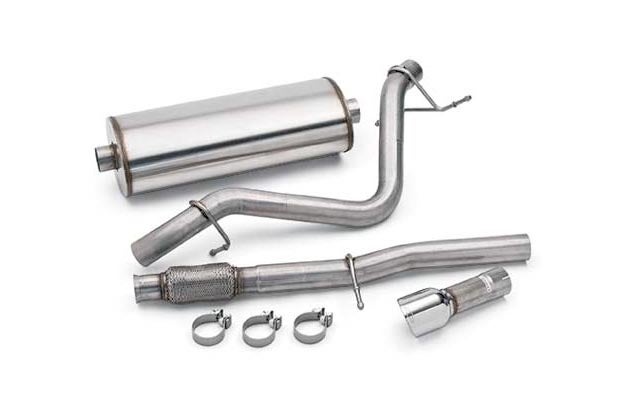 A new exhaust system is available for the Silverado 1500 with both the 5.3L and 6.2L V8. 
