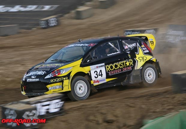 Tanner Foust was the man in rally, earning the gold medal in both competitions. 