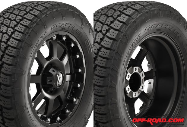 Two unique sidewall patterns are found on the Terra Grappler G2.