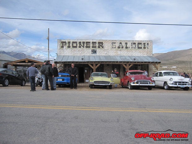 Located about 33 miles southwest of Las Vegas, Goodsprings is a small mining town that is worth visiting. The Pioneer Saloon is a great lunch stop.