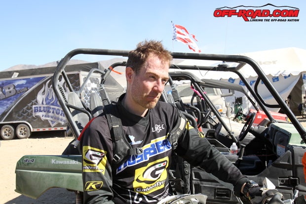 In his first real desert race, Graham Jarvis bested a field of other deasert racers to earn the win and 10,000 bucks. 
