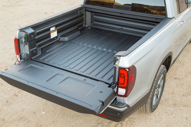 The In-Bed Trunk will return again on the second-gen Ridgeline, and it wil now boast a 5-foot-wide bed. 
