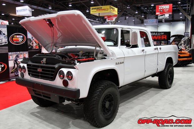 Some of the coolest trucks, Jeeps and off-road parts we came across at the 2012 SEMA Show from Las Vegas, Nevada