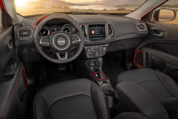 The Jeep Compass will feature Apple CarPlay and Android Auto. 