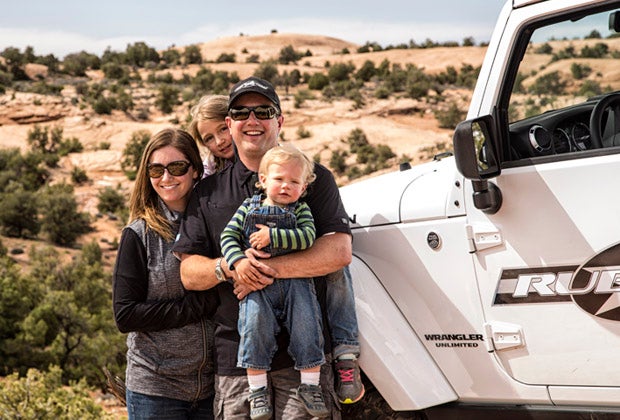 Off-roading is a great way to spend time together with the family, but making sure everyone in the group is safe is of the utmost importance. Off-road racer Jason Scherer makes sure to get in quality family time between races.