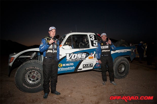 Jason Voss earned two big wins this year. His fourth-place finish at the Henderson 250 gave him the points championship for the Trick Truck title. 