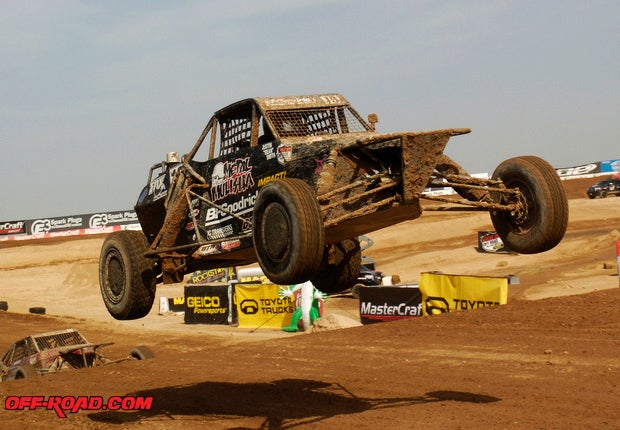 Justin "Bean" Smith finished in second place in his first Pro Buggy race. Photo: Art Eugenio