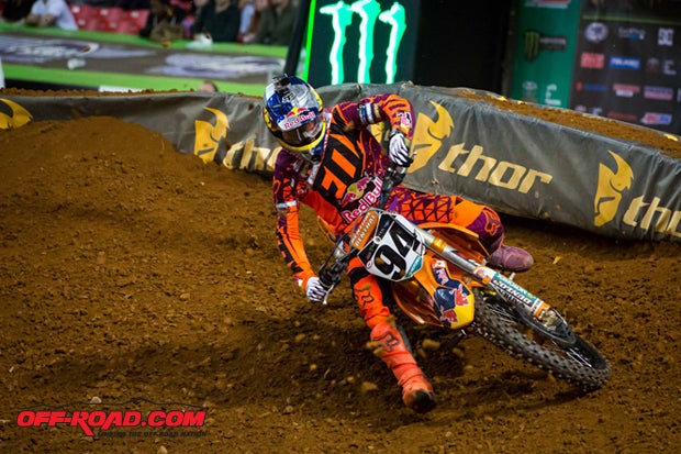 Ken Roczen joins Ryan Villopoto, James Stewart and Chad Reed as the only racers with wins this season in the 450 class  or more specifically, the only riders with two wins. 