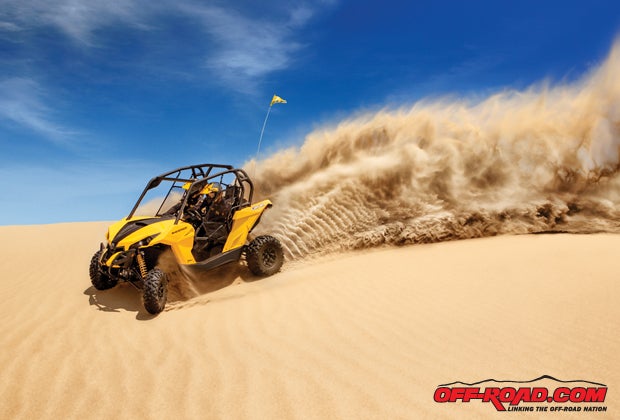 Can-Am unveiled its new 2013 Maverick 1000R, which is slotted to go head to head in the performance side-by-side market with the Polaris RZR XP 900 and the Arctic Cat Wildcat 1000. 