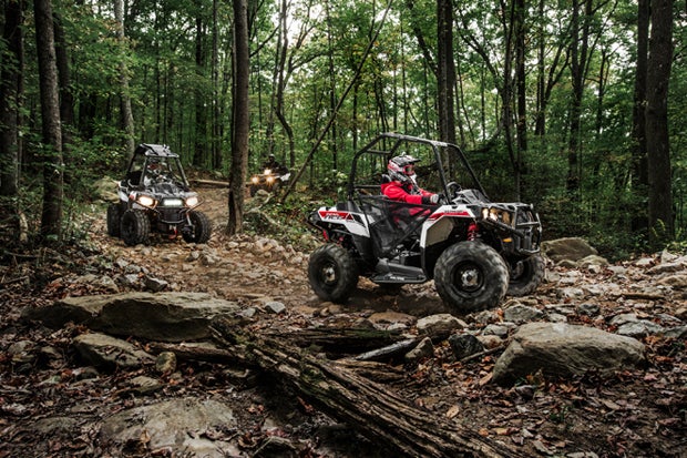 Polaris is basically creating a new powersports segment with its one-person Sportsman ACE.