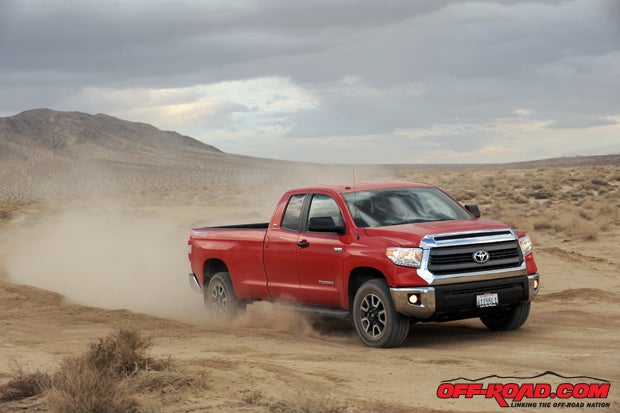 The Toyota Tundra is redesigned with new exterior and interior styling for 2014. 