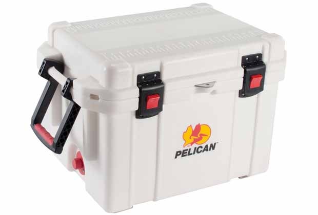 The Pelican ProGear Elite Cooler is just as durable as it looks. With 2-inch polyurethane insulation, the cooler is designed to provide 7-10 days of ice retention