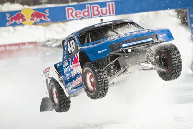 The Red Bull Frozen Rush returned to the slopes in 2014. 