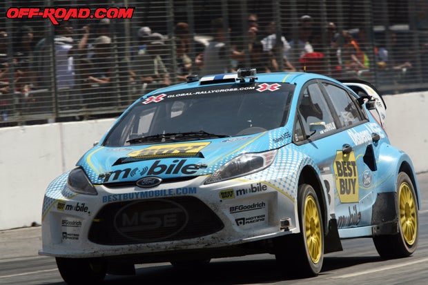 Marcus Gronholm took X Games silver in Rally Car Racing. 