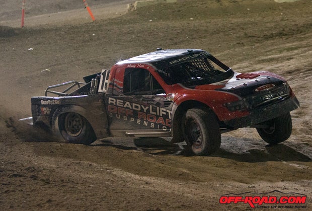 Marty Hart earned the win in Pro 2 over Rob MacCachren. 