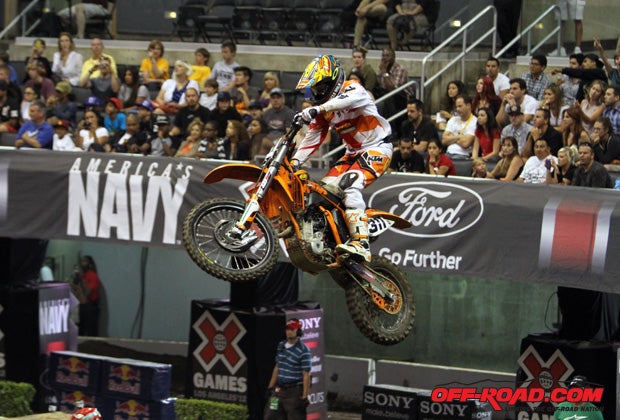 Mike Brown rode smooth and comfortably en route to X Games gold. 