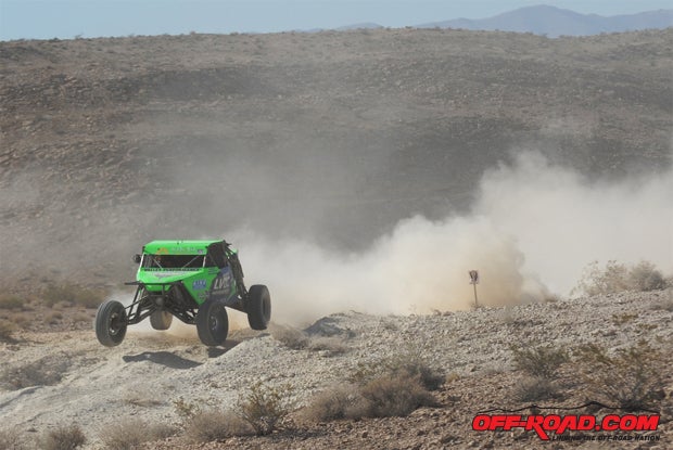 Pat Dean earned the fastest time in Vegas to Reno qualifying.
