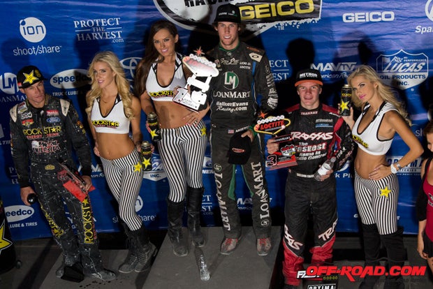 RJ Anderson was atop the Pro Lite podium at Round 14, with Brian Deegan earning second place and Sheldon Creed third. 