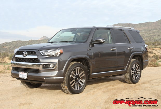 The fifth-generation 4Runner may look the part of a luxury SUV, but make no mistake Toyota has not sacrificed its off-road capability. 