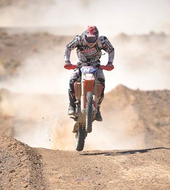 It took about 250 miles of eating dust before Quinn Cody broke through and into the lead, taking an unprecedented overall bike victory as a solo entrant.