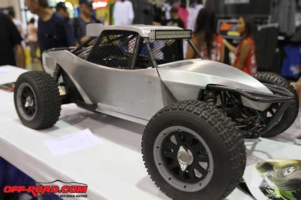 This stainless-steel RC racecar from Race Car Prototypes is quite impressive.