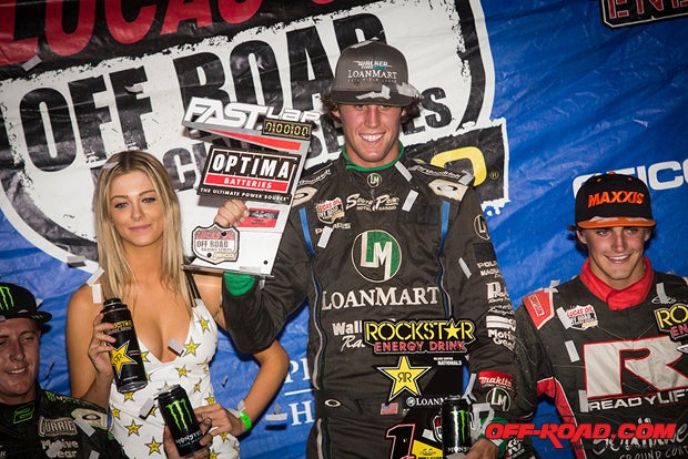 RJ Anderson put himself atop the podium with a win at Round 9. Although he didnt get the victory at Round 10, he finished just behind winner Brandon Arthur to stay in the chase for the class title.
