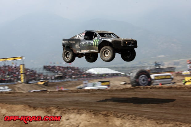 Rick Huseman didn't earn a victory at Glen Helen in the Pro 4 class but it wasn't for a lack of trying. Huseman launched himself off jumps at Round 6 to earn a hard-fought third place.