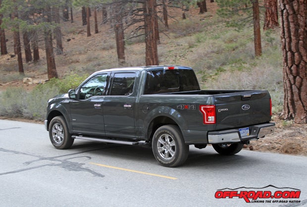 The performance of the 2.7-liter EcoBoost V6 wasn’t lacking in our opinion, but we were could not hit the 23 mpg highway rating on our 4x4 test truck – the best we could do was 19.8 during pure highway travel.
